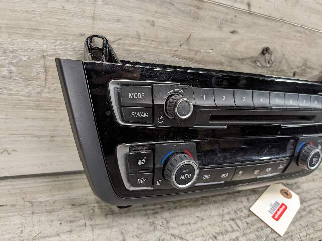 12-16 OEM BMW F22 F32 F30 F36 M4 M3 AC Heater Control Panel Radio Media Buttons