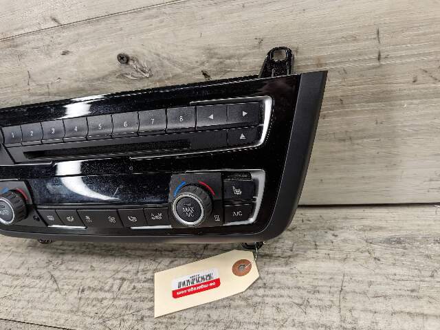 12-16 OEM BMW F22 F32 F30 F36 M4 M3 AC Heater Control Panel Radio Media Buttons