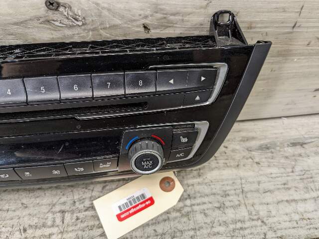 12-16 OEM BMW F22 F32 F30 F36 M4 M3 AC Heater Control Panel Radio Media Buttons