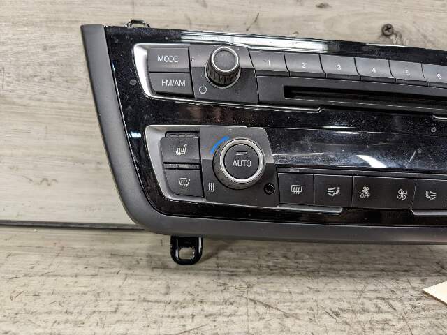 12-16 OEM BMW F22 F32 F30 F36 M4 M3 AC Heater Control Panel Radio Media Buttons