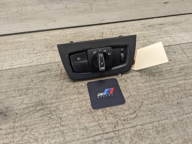 OEM BMW F22 F30 F32 F82 F80 Headlight Switch Control Panel Light Module BLACK