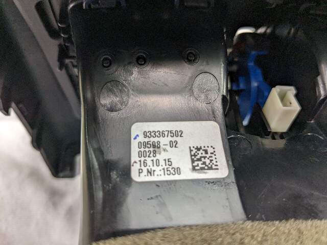 OEM BMW F30 F80 F36 F32 M3 Rear Air Vent Panel Trim Cover Black HEATED SEATS