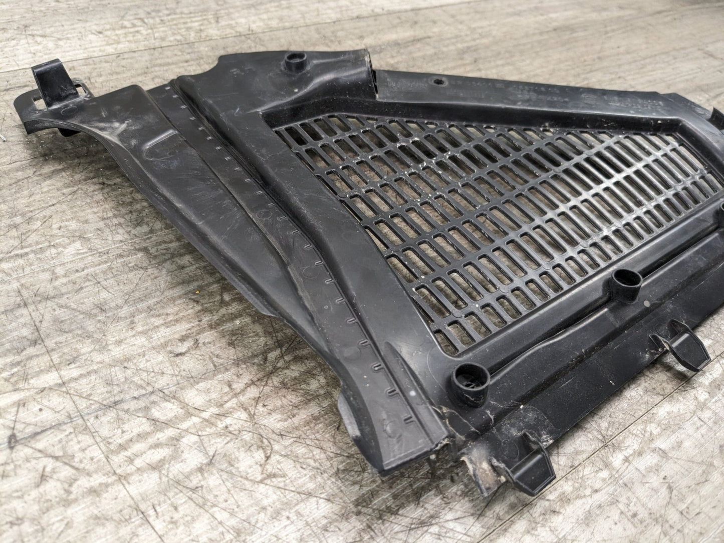 11-17 OEM BMW F25 X3 Front Left Right Firewall Cowl Grille Vent Slot Cover SET