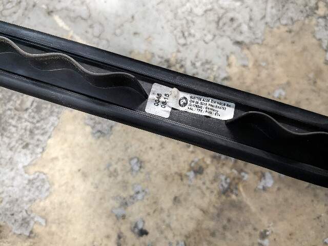 12-18 OEM BMW F15 F85 X5 X5M Left Right Roof Rail Railing Black SET*