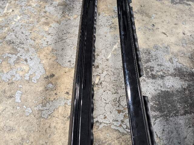 12-18 OEM BMW F15 F85 X5 X5M Left Right Roof Rail Railing Black SET*