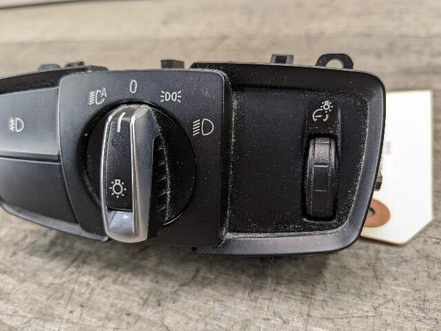OEM BMW F15 F16 F85 F86 X5 X6 Headlight Switch Control Panel Light Module BLACK
