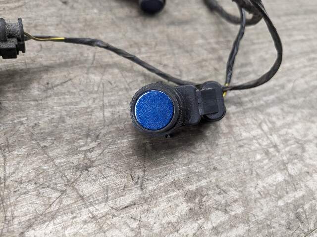 OEM BMW E90 E92 E93 335 M3 Rear Parking Distance Harness Wires PDC Blue 381
