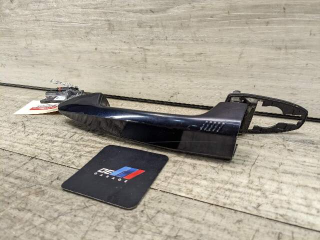 14-18 OEM BMW F15 F85 F86 X5 X6 COMFORT ACCESS LEFT Door Handle Blue*