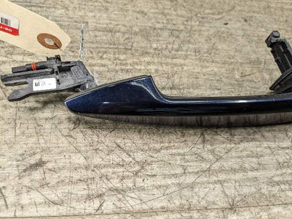 14-18 OEM BMW F15 F85 F86 X5 X6 COMFORT ACCESS LEFT Door Handle Blue*