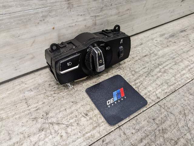 10-18 OEM BMW F13 F10 F06 F25 Headlight Switch Control Panel Light Module BLACK*