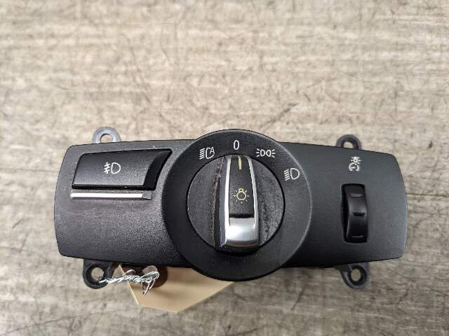 10-18 OEM BMW F13 F10 F06 F25 Headlight Switch Control Panel Light Module BLACK*
