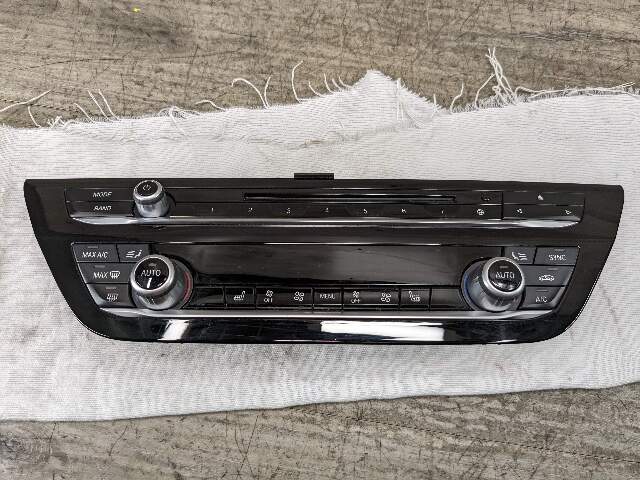 17-20 OEM BMW F90 M5 G30 AC Switch Heater Control Panel Radio Media Buttons