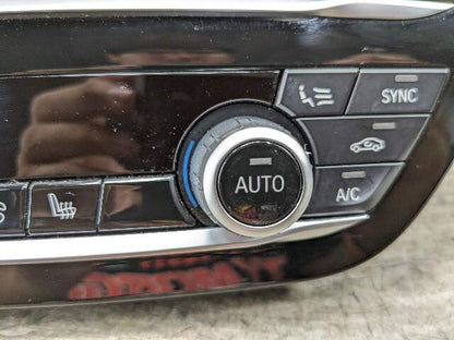17-20 OEM BMW F90 M5 G30 AC Switch Heater Control Panel Radio Media Buttons