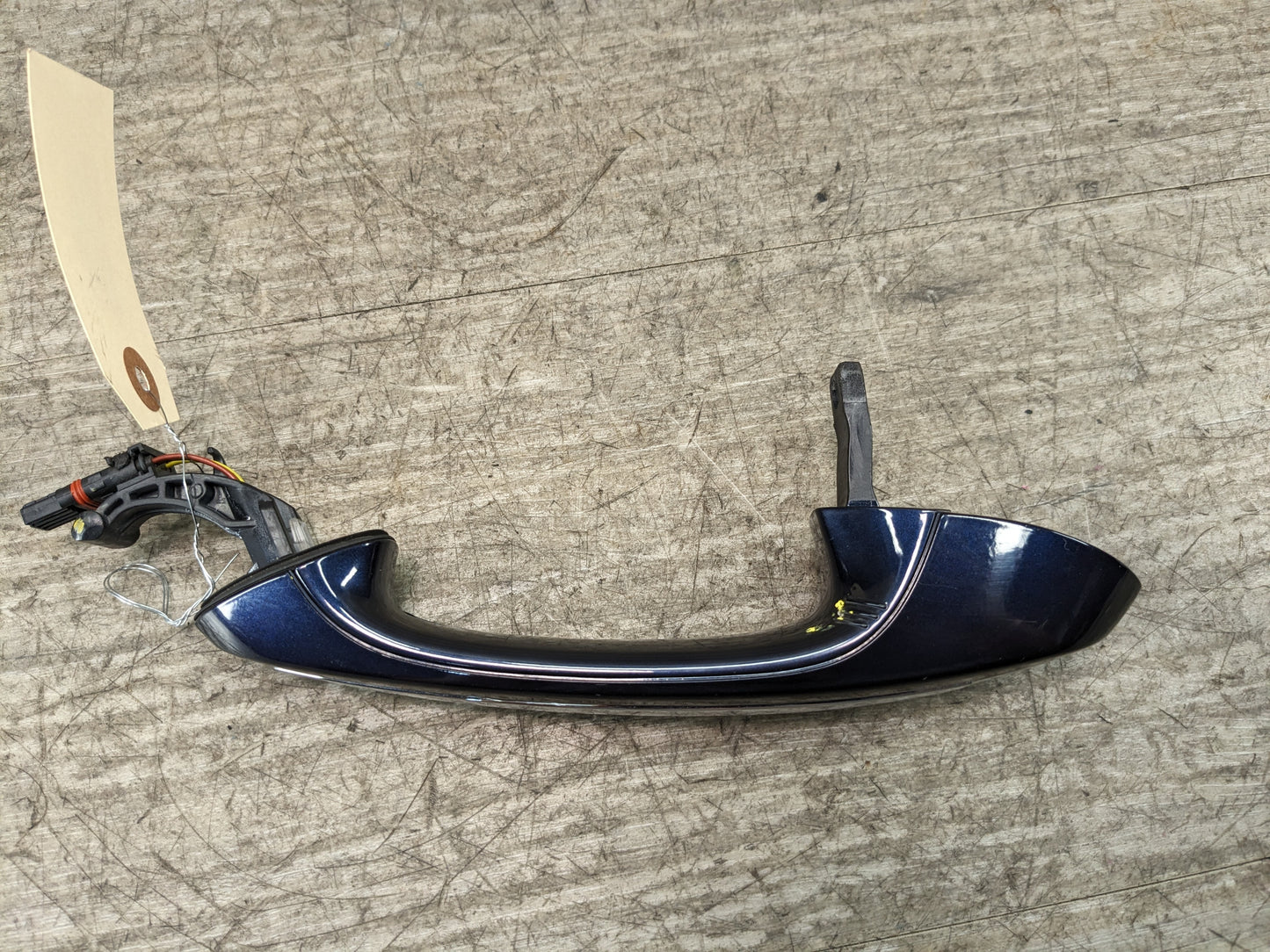 17-22 OEM BMW G20 G30 F90 M5 M8 COMFORT ACCESS Front Driver Door Handle Blue*