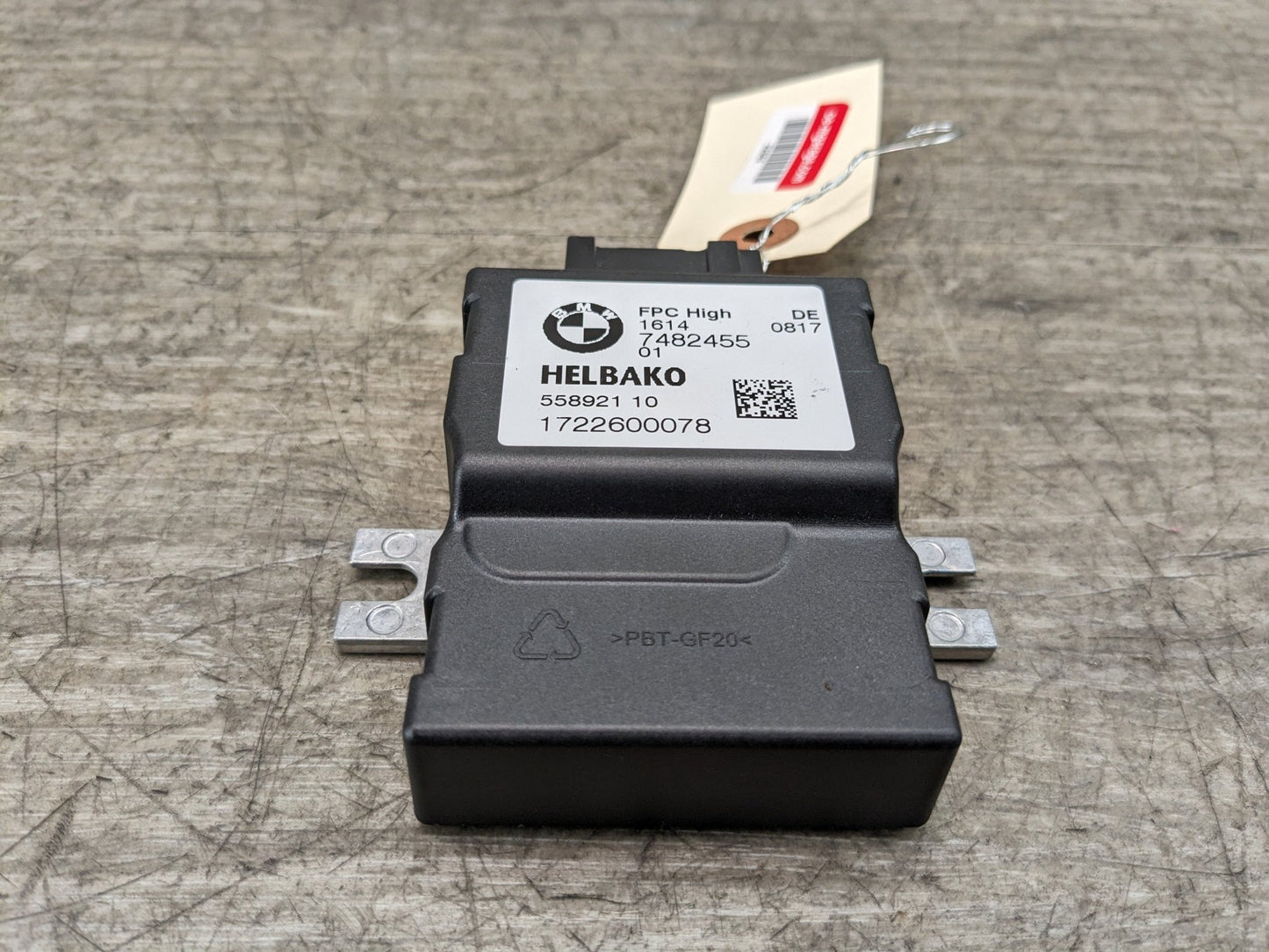 17-21 OEM BMW G30 G32 G12 G01 G82 F90 M5 Fuel Pump Control Module Unit HELBAKO