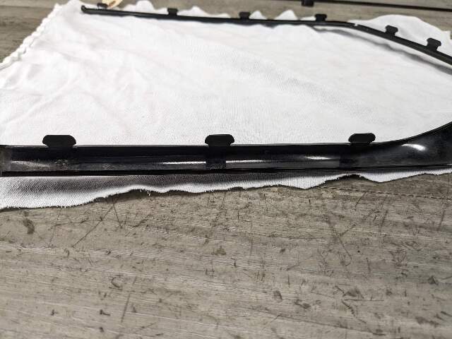 11-17 OEM BMW F25 X3 Left Right Quarter Panel Window Trim Molding Black SET*