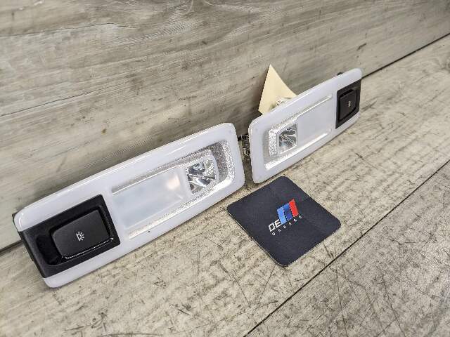 14-18 OEM BMW F15 F16 X5 X6 F85 F86 X5M X6M Rear Roof Interior Dome Light SET