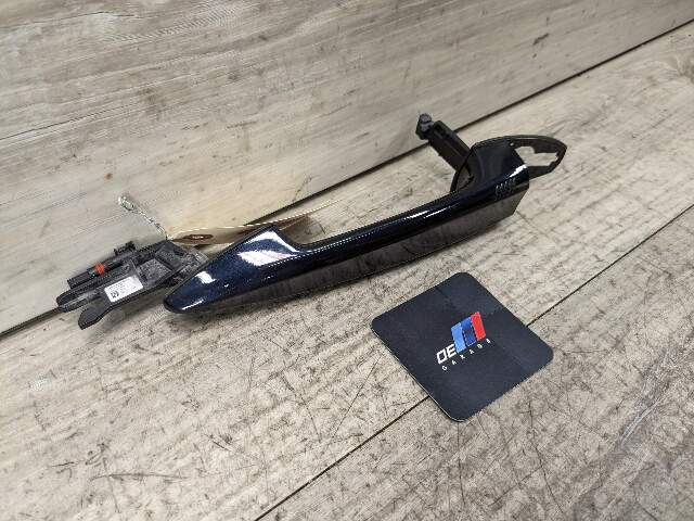 14-18 OEM BMW F15 F85 F86 X5 X6 COMFORT ACCESS Rear LEFT Door Handle Black*