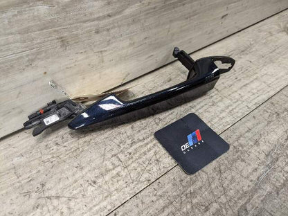 14-18 OEM BMW F15 F85 F86 X5 X6 COMFORT ACCESS Rear LEFT Door Handle Black*