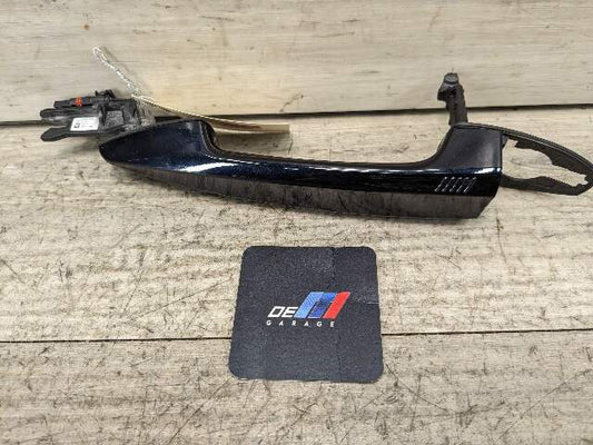 14-18 OEM BMW F15 F85 F86 X5 X6 COMFORT ACCESS Rear LEFT Door Handle Black*
