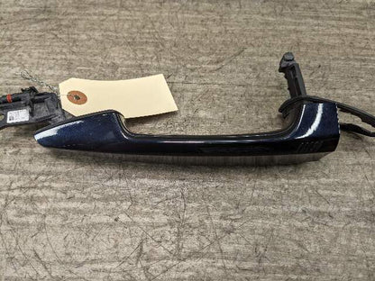 14-18 OEM BMW F15 F85 F86 X5 X6 COMFORT ACCESS Rear LEFT Door Handle Black*