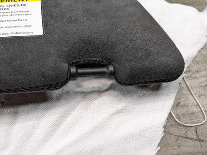 14-18 OEM BMW F15 F85 X5 X5M Left Right Interior Sun Visor ALCANTARA