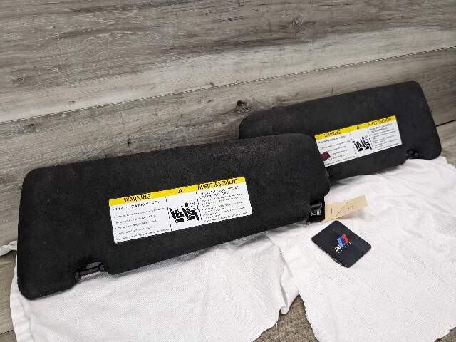 14-18 OEM BMW F15 F85 X5 X5M Left Right Interior Sun Visor ALCANTARA