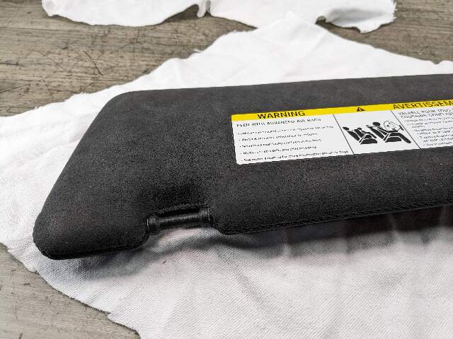 14-18 OEM BMW F15 F85 X5 X5M Left Right Interior Sun Visor ALCANTARA