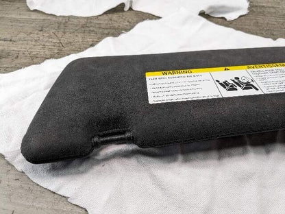 14-18 OEM BMW F15 F85 X5 X5M Left Right Interior Sun Visor ALCANTARA