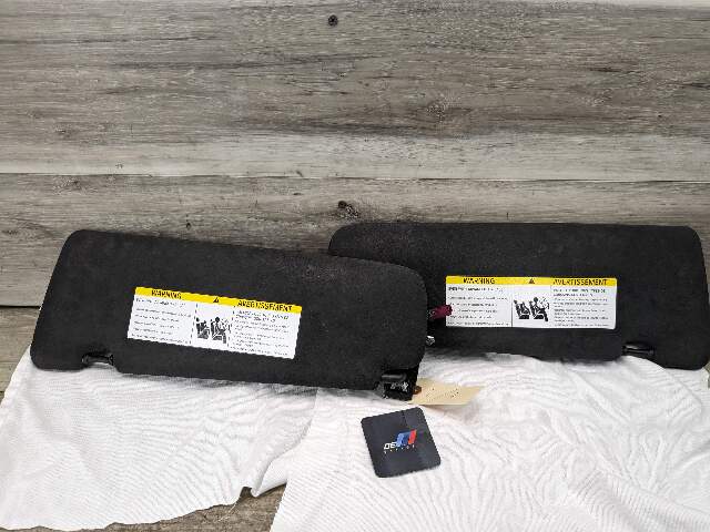 14-18 OEM BMW F15 F85 X5 X5M Left Right Interior Sun Visor ALCANTARA