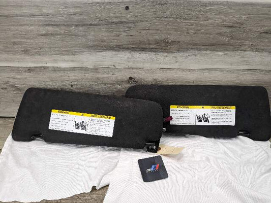 14-18 OEM BMW F15 F85 X5 X5M Left Right Interior Sun Visor ALCANTARA