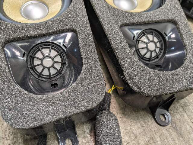 OEM BMW F15 F16 F85 X5 X6 M Audio Sound Speakers Tweeters Bang & Olufsen SET