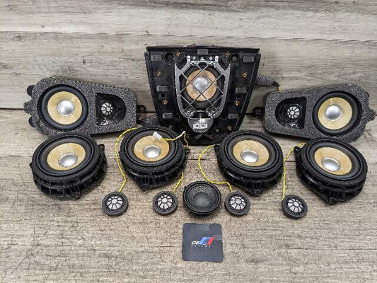 OEM BMW F15 F16 F85 X5 X6 M Audio Sound Speakers Tweeters Bang & Olufsen SET