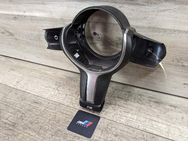 OEM BMW F22 F23 F30 F32 F33 F36 M-Sport Steering Wheel Trim Bezel Cover MANUAL