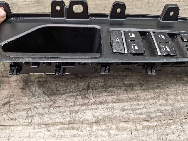 14-19 OEM BMW F15 X5 F16 X6 Front Driver Master Window Glass Lifter Switch*