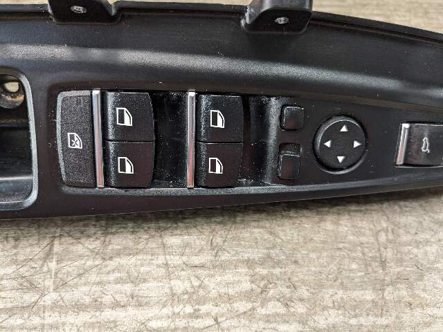 14-19 OEM BMW F15 X5 F16 X6 Front Driver Master Window Glass Lifter Switch*