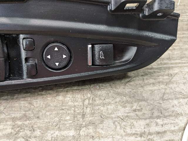 14-19 OEM BMW F15 X5 F16 X6 Front Driver Master Window Glass Lifter Switch*
