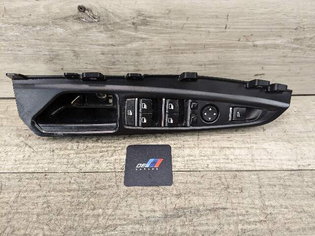14-19 OEM BMW F15 X5 F16 X6 Front Driver Master Window Glass Lifter Switch*