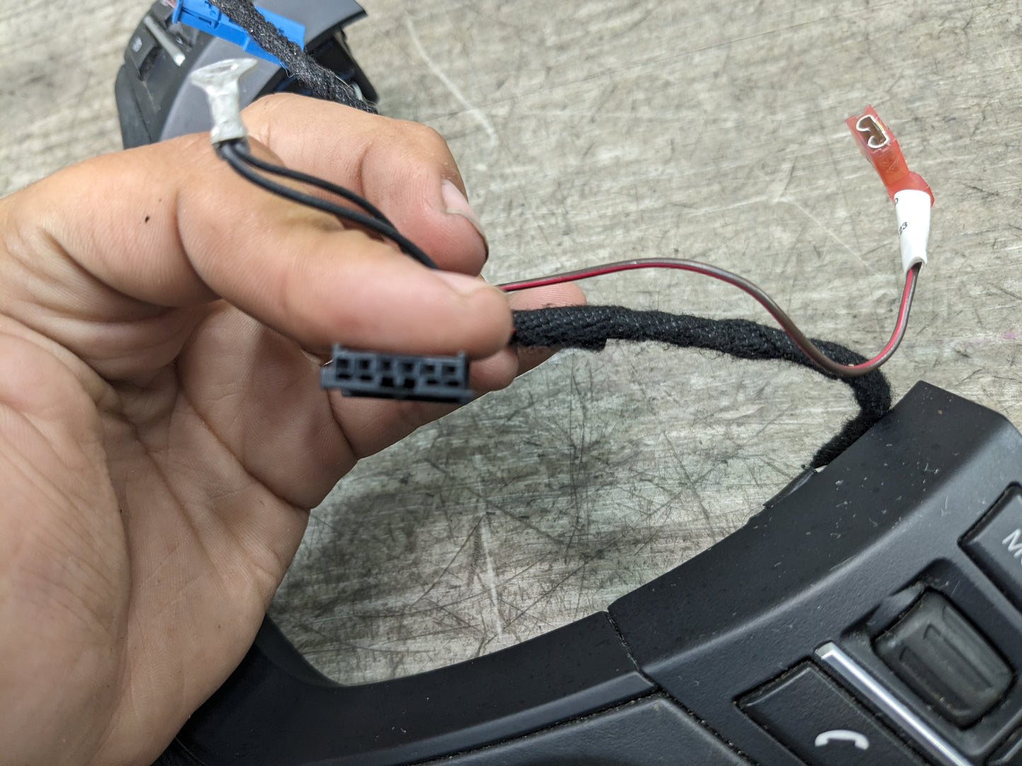 OEM BMW F15 F16 F25 F26 M SPORT Steering Wheel Trim Multi Switch Buttons*