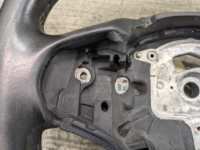 11-18 OEM BMW F25 X3 F26 X4 Steering Wheel Bare Wear Present