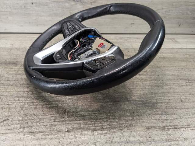17-20 OEM BMW G30 G12 G14 G15 540 Steering Wheel Black Leather w/ Shifters*