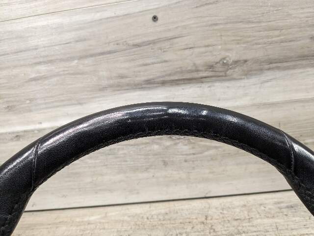 17-20 OEM BMW G30 G12 G14 G15 540 Steering Wheel Black Leather w/ Shifters*