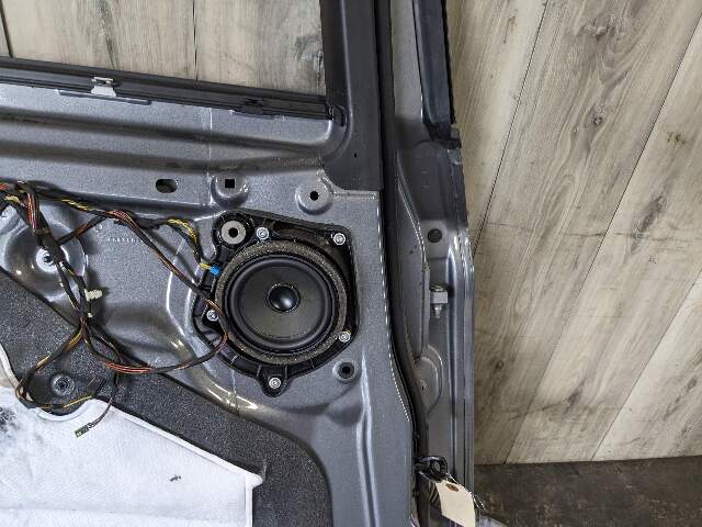 11-17 OEM BMW F25 X3 Rear Left Driver Side Door Shell Panel Gray*