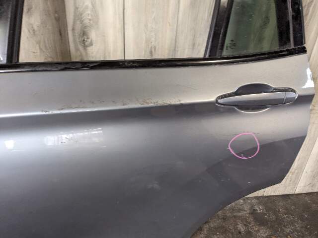 11-17 OEM BMW F25 X3 Rear Left Driver Side Door Shell Panel Gray*