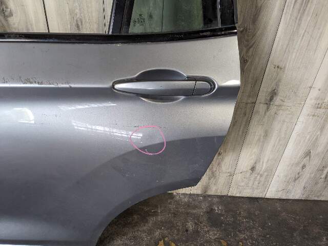 11-17 OEM BMW F25 X3 Rear Left Driver Side Door Shell Panel Gray*
