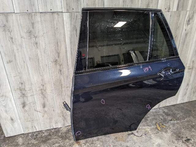 14-18 OEM BMW F15 F85 X5 X5M Rear Left Driver Side Door Shell Panel Black*