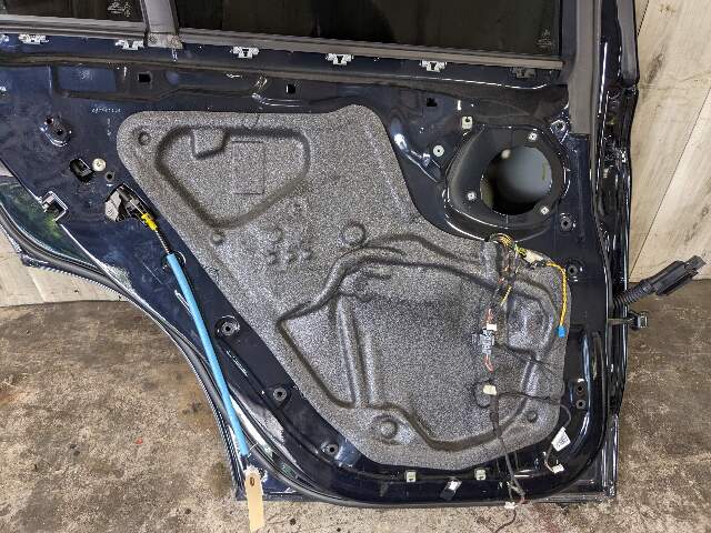 14-18 OEM BMW F15 F85 X5 X5M Rear Left Driver Side Door Shell Panel Black*