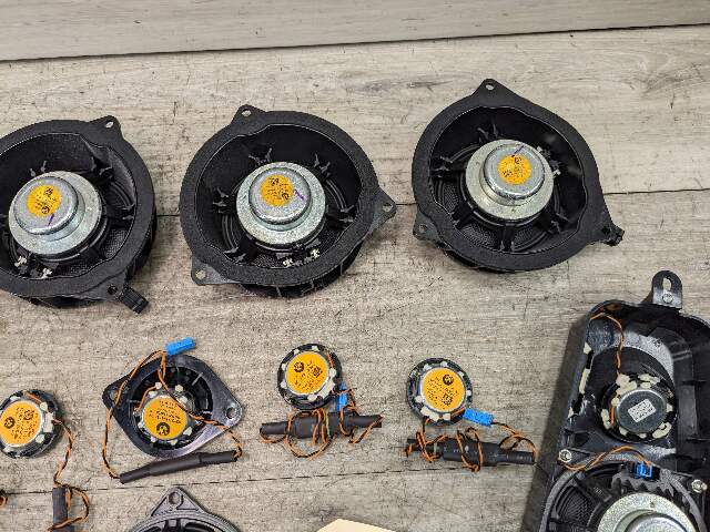 14-18 OEM BMW F15 F16 F85 F86 X5 X6 Stereo Audio Speakers Top Harman Kardon