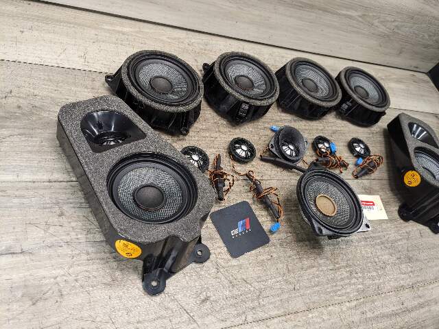 14-18 OEM BMW F15 F16 F85 F86 X5 X6 Stereo Audio Speakers Top Harman Kardon