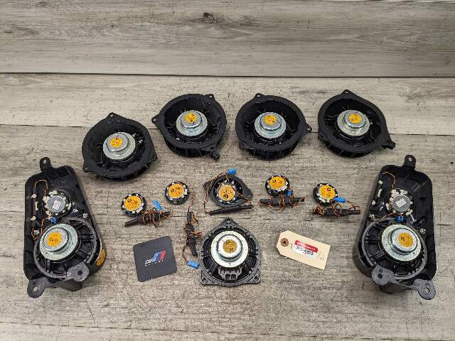 14-18 OEM BMW F15 F16 F85 F86 X5 X6 Stereo Audio Speakers Top Harman Kardon
